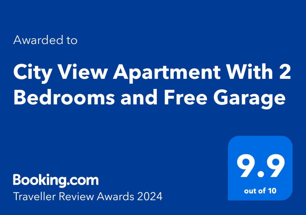 City View Apartment With 2 Bedrooms And Free Garage 布拉格埃夫格拉德 外观 照片